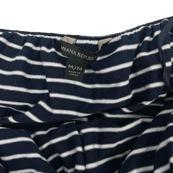 BANANA REPUBLIC Supima Cotton Off The Shoulder Top Sz Medium - Picture 4 of 5